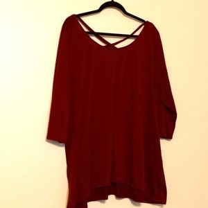 - Criss Cross Sweater